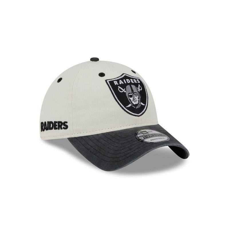 Las Vegas Raiders Classic Sidescript 9TWENTY Adjustable Hat One Size