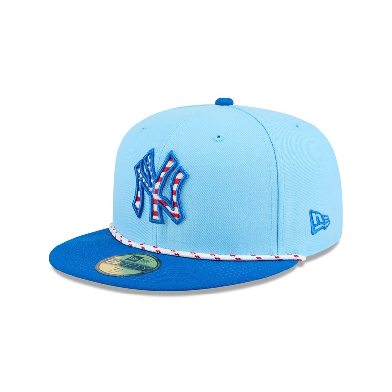 New York Yankees Independence Day 2025 59FIFTY Fitted Hat 7