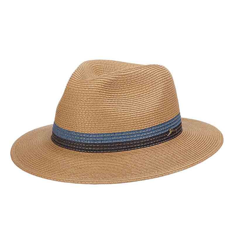 Tommy Bahama Fine Braid Safari Hat Natural S/M (22-22 1/2″)