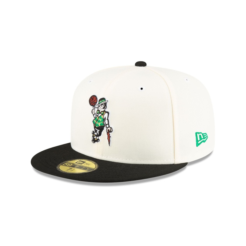Boston Celtics Mascot 59FIFTY Fitted Hat 7