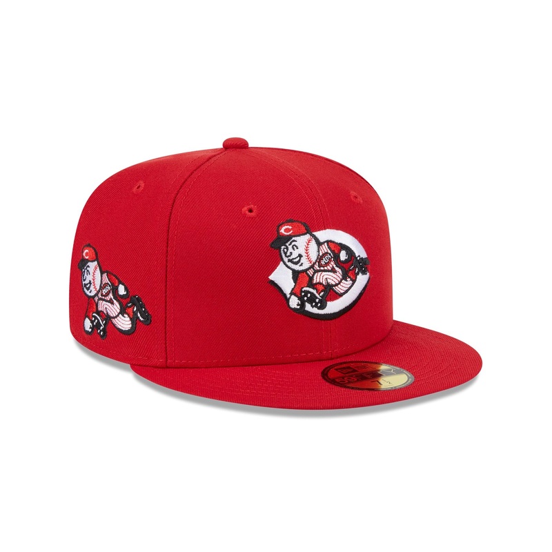 Cincinnati Reds Deceptor 59FIFTY Fitted Hat 7