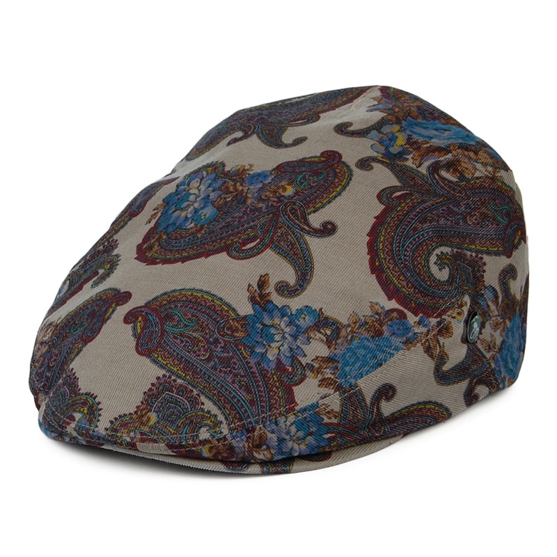 City Sport Paisley Flat Cap – Tan 55
