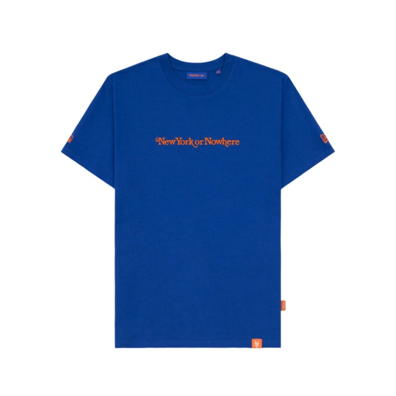 New York or Nowhere x New York Mets Light Royal T-Shirt XS