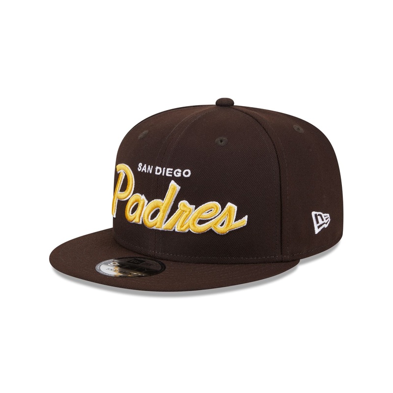 San Diego Padres Wordmark 9FIFTY Snapback Hat One Size