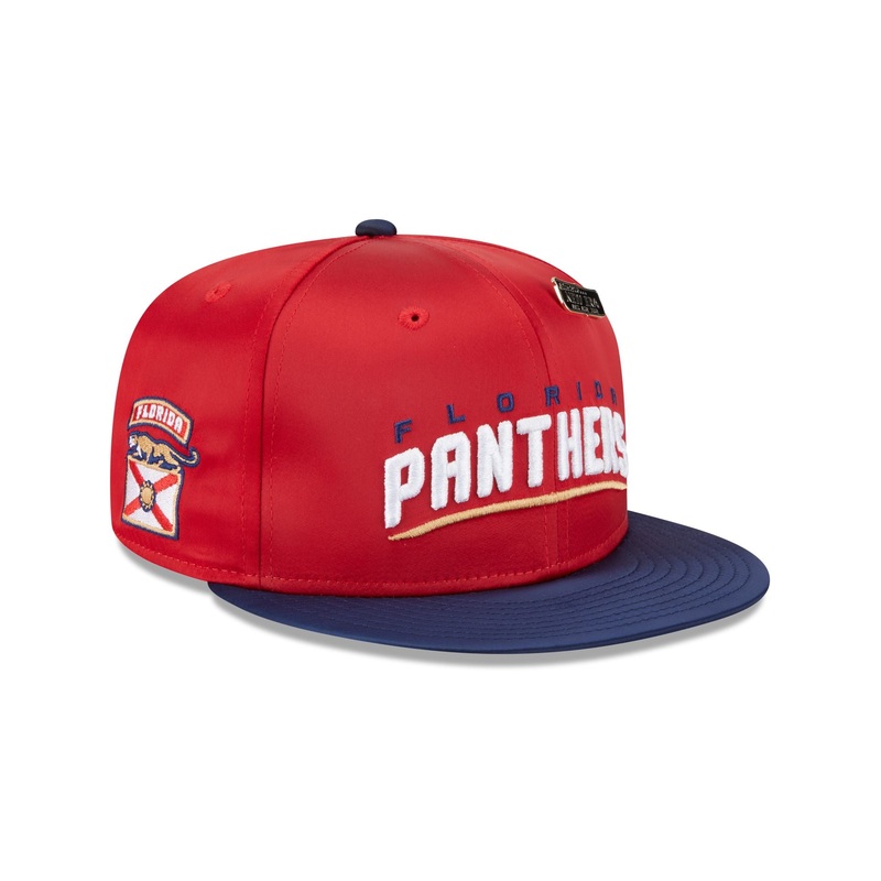 Florida Panthers Spring Satin 59FIFTY Fitted Hat 7