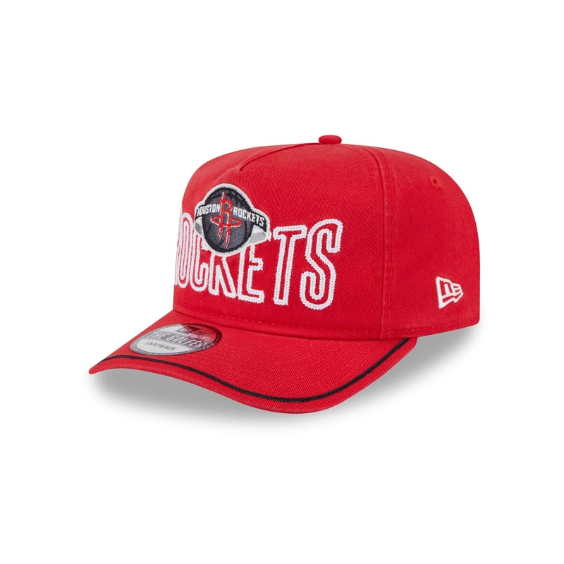 Houston Rockets Chainstitch Golfer Hat One Size