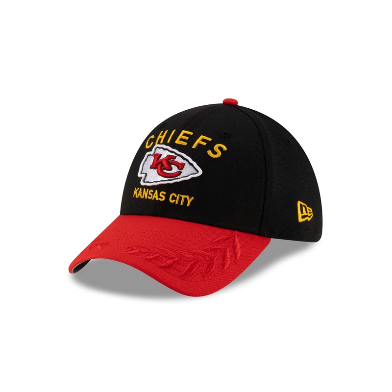 Kansas City Chiefs 2025 Draft 39THIRTY Stretch Fit Hat S/M