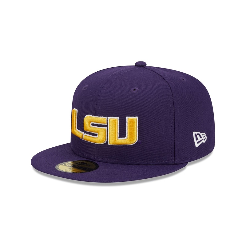 LSU Tigers Purple 59FIFTY Fitted Hat 7