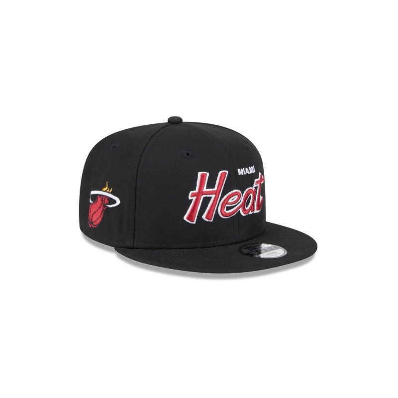 Miami Heat Script Kids 9FIFTY Snapback Hat One Size