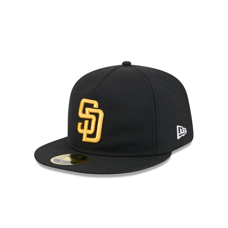 San Diego Padres Boho Wool Retro Crown 59FIFTY Fitted Hat 7