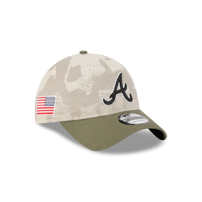 Atlanta Braves Armed Forces Day 2025 Kids 9TWENTY Adjustable Hat Youth