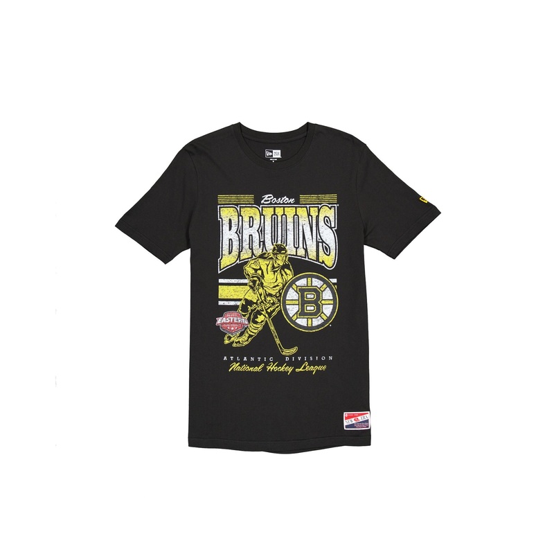 Boston Bruins Throwback Distress T-Shirt S