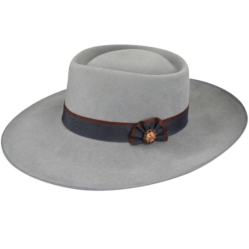 Cowpuncher Western Hat Black 6 3/4