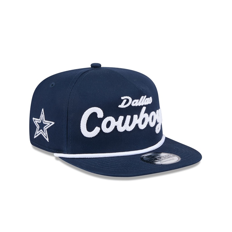 Dallas Cowboys Team Text Golfer Hat One Size