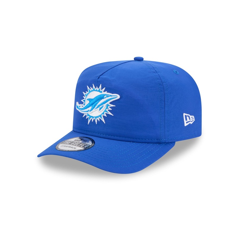 Miami Dolphins Everyday Nylon Blue Golfer Hat One Size
