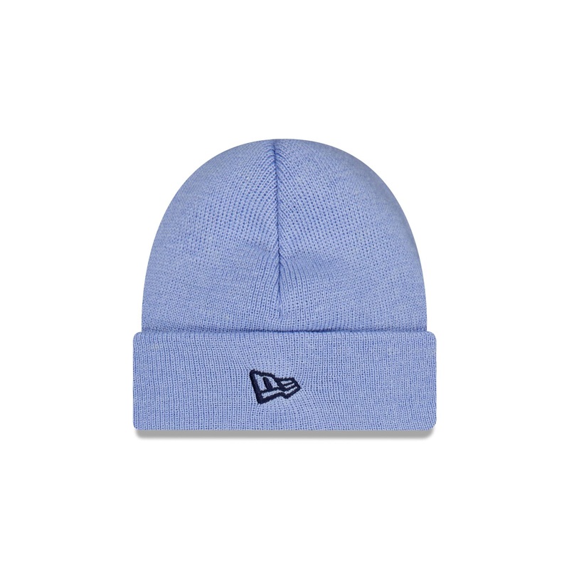 New Era Pastel Blue Short Cuff Knit Beanie One Size