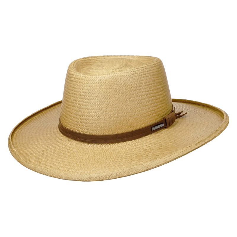 Stetson Hats Valpaco Panama Gambler Hat – Sand M
