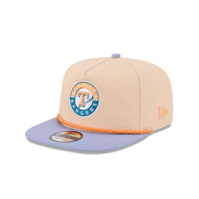 Texas Rangers Mango Mocha Golfer Hat One Size