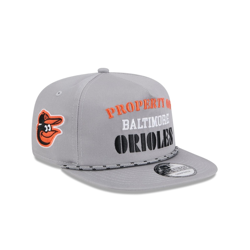 Baltimore Orioles Vintage Gray Rope Golfer Hat One Size