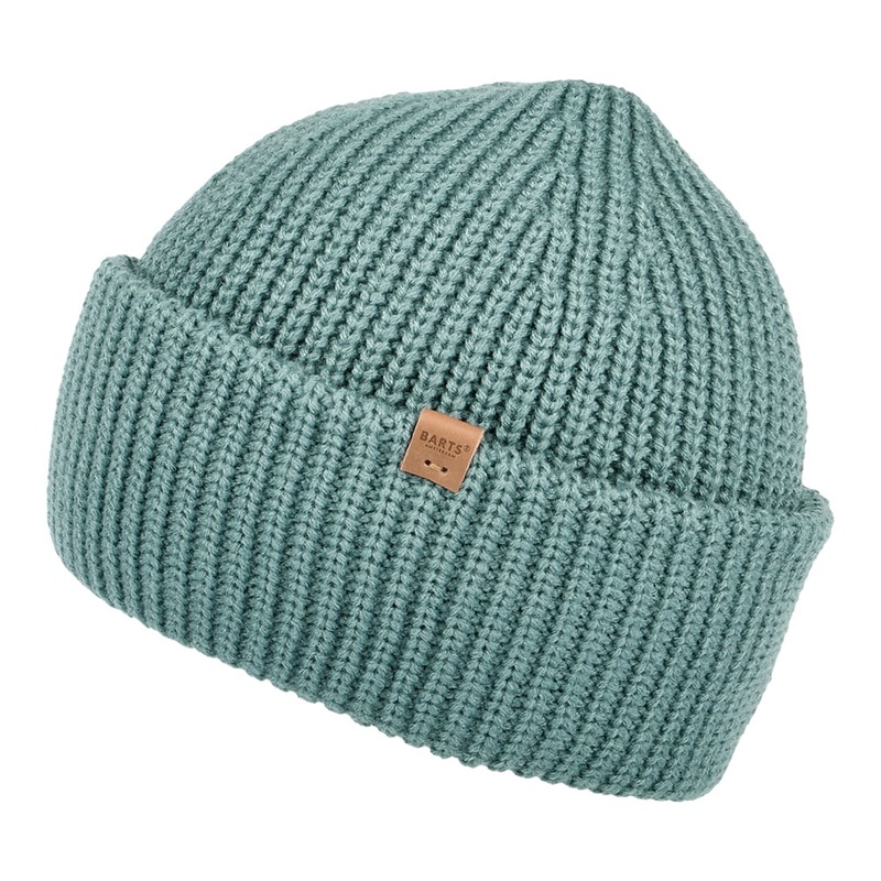 Barts Hats Derval Cuffed Beanie Hat – Jade 1-Size