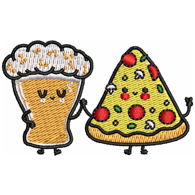 Beer And Pizza Beer And Pizza One Size