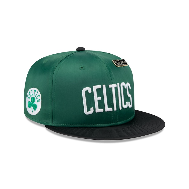 Boston Celtics Spring Satin 59FIFTY Fitted Hat 7