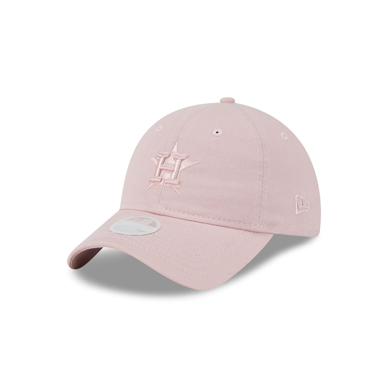 Houston Astros Women’s Pink 9TWENTY Adjustable Hat One Size