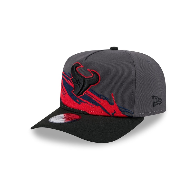 Houston Texans Graphite Brushstroke Golfer Hat One Size
