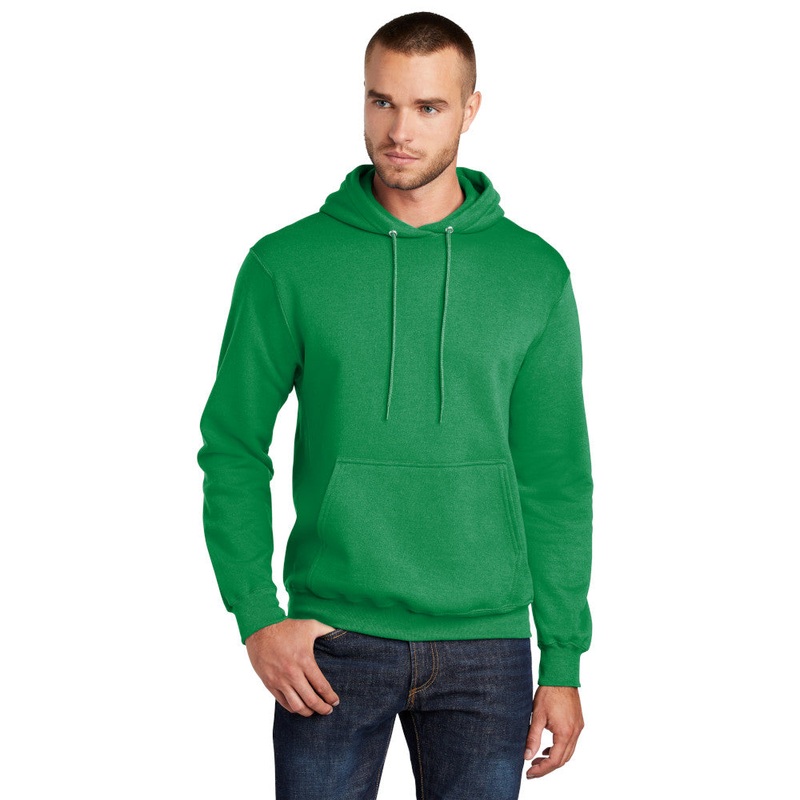 Port & Company PC78H Core Fleece Pullover Hooded Sweatshirt – Kelly Kelly S