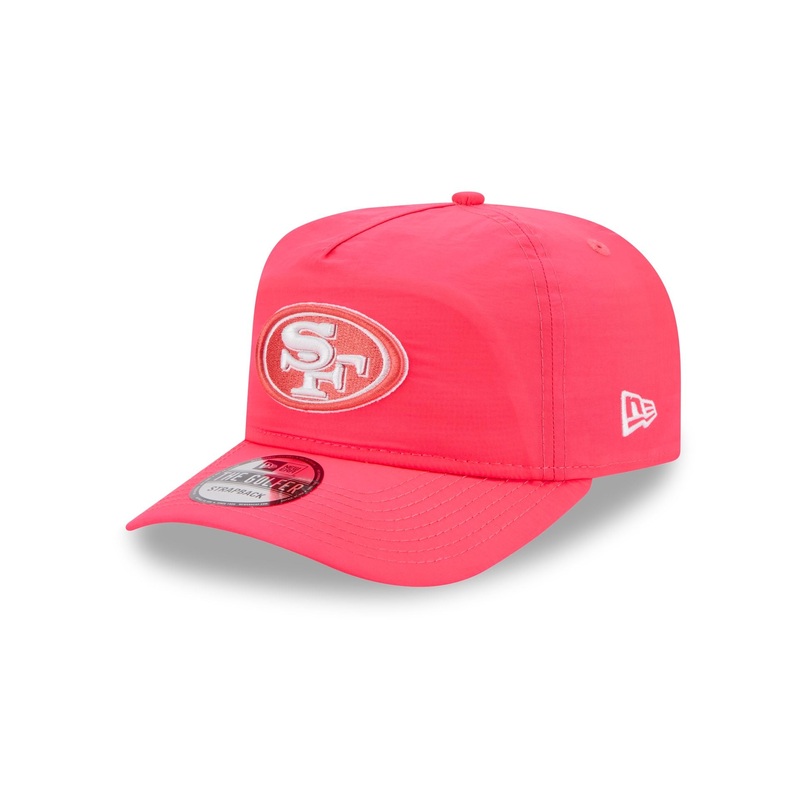 San Francisco 49ers Everyday Nylon Pink Golfer Hat One Size