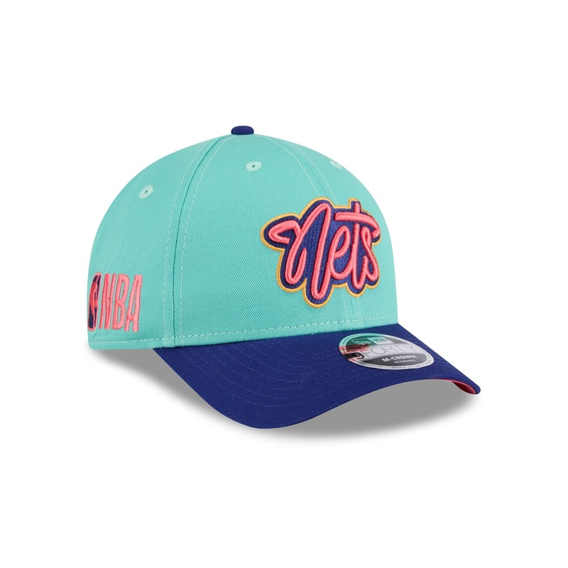 Brooklyn Nets Clear Mint 9FORTY M-Crown Adjustable Hat One Size