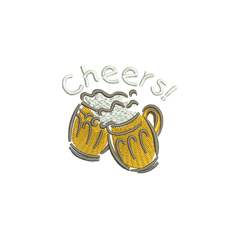 Cheers with Beer Mugs Default Title One Size