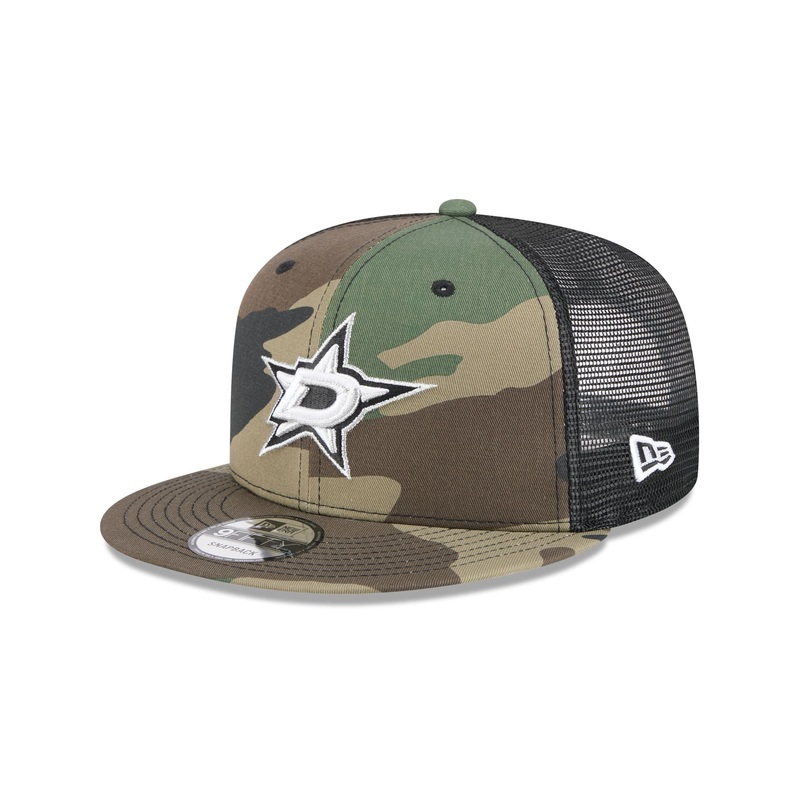 Dallas Stars Camo 9FIFTY Trucker Hat One Size