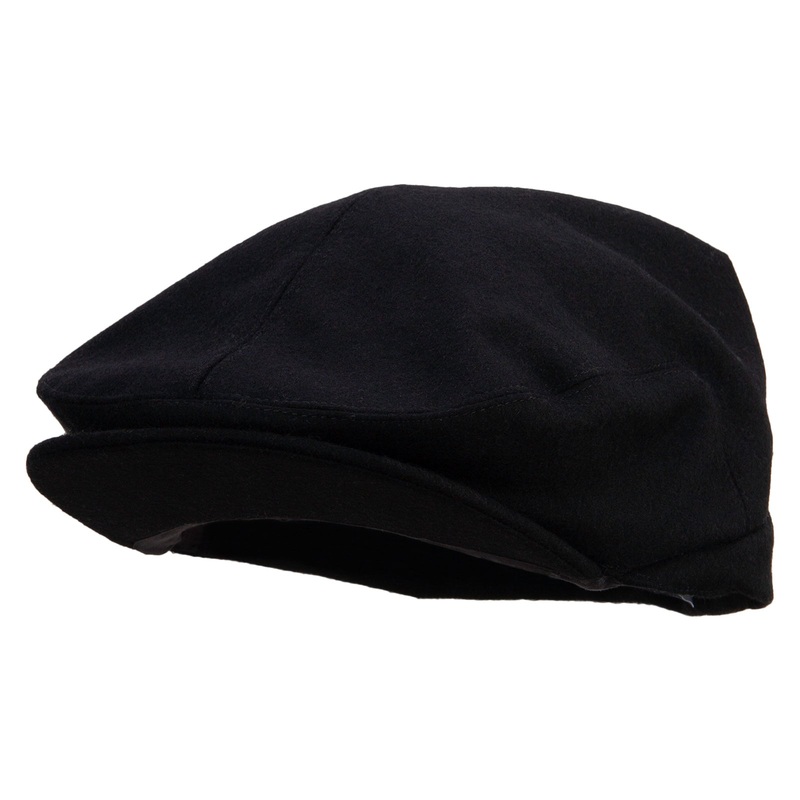 Men’s Wool Blend Ivy Cap Black S-M
