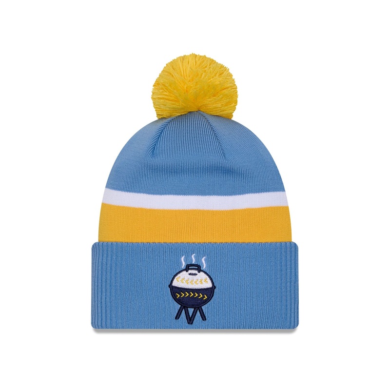 Milwaukee Brewers City Connect Pom Knit Hat One Size