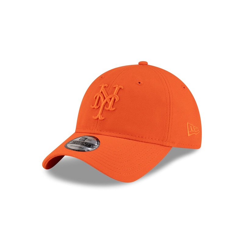 New York Mets Orange 9TWENTY Adjustable Hat One Size