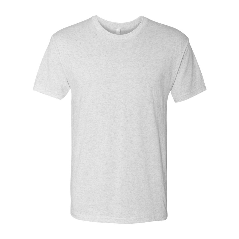 Next Level 6010 Triblend T-Shirt – Heather White Heather White XS