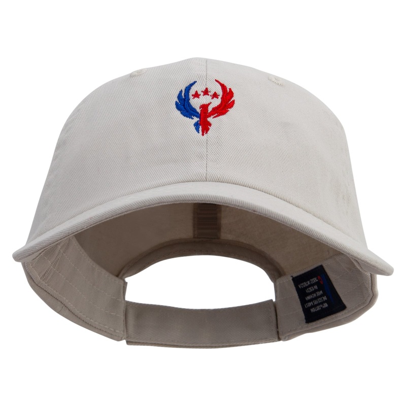 Phoenix of Liberty Logo Embroidered Low Profile Dyed Cotton Twill Cap Putty One Size