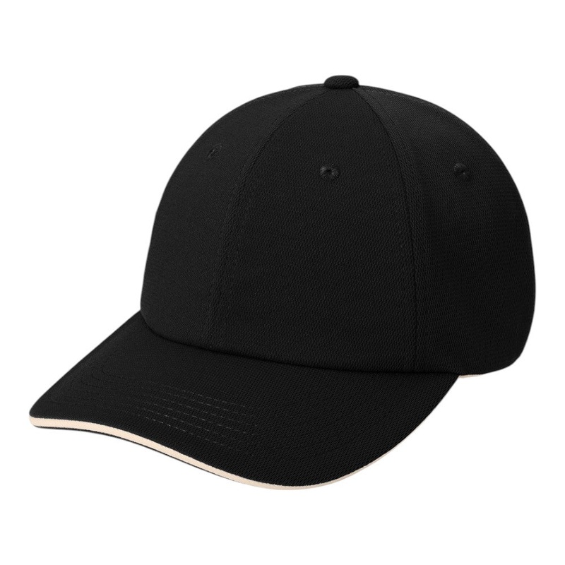 Port Authority C838 Dry Zone Cap Black/ Stone