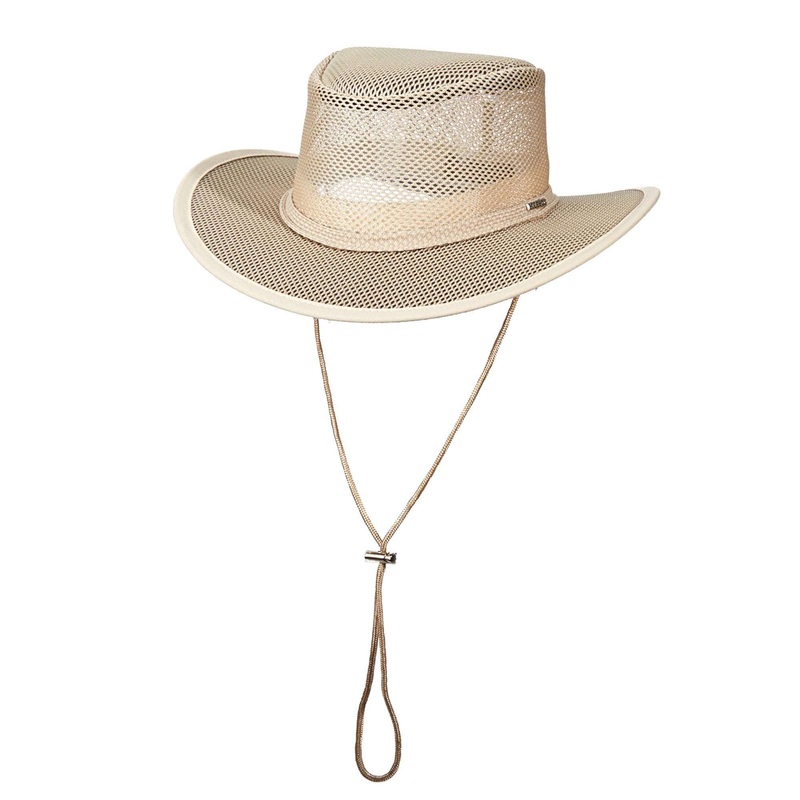 Stetson Hats Mesh Outback Hat for Men up to 2XL – Clay Clay Small