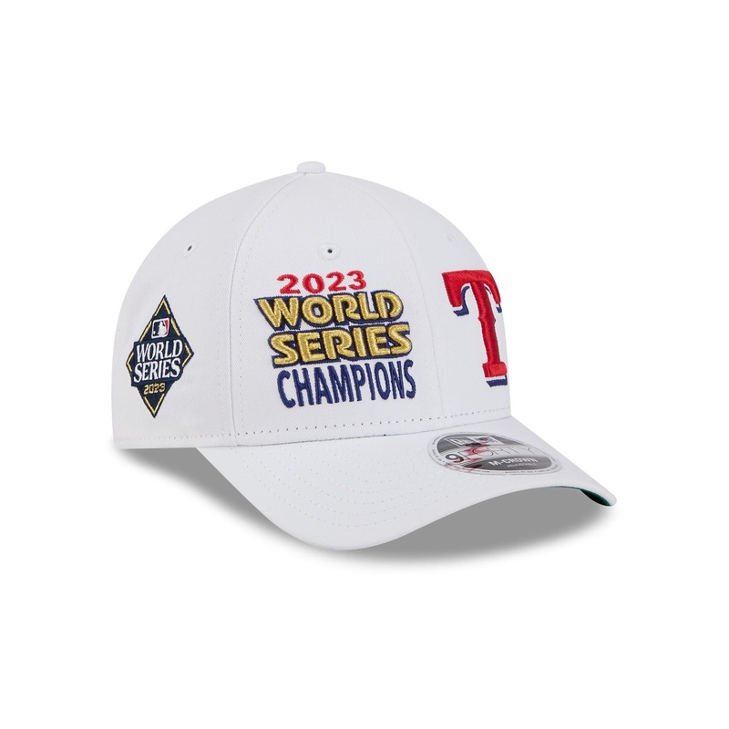 Texas Rangers Championship Pack 9FORTY M-Crown Snapback Hat One Size