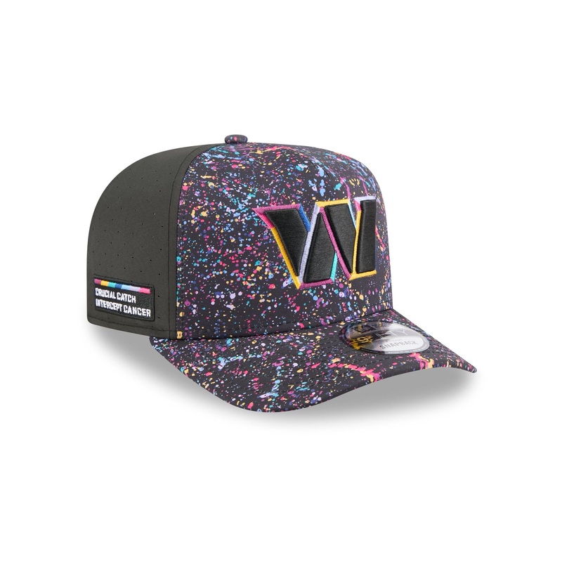 Washington Commanders 2025 Crucial Catch 9FIFTY A-Frame Snapback Hat One Size