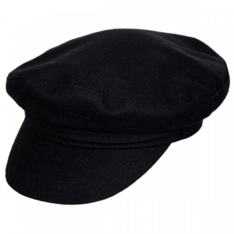 Wool Fiddler’s Cap BLACK S