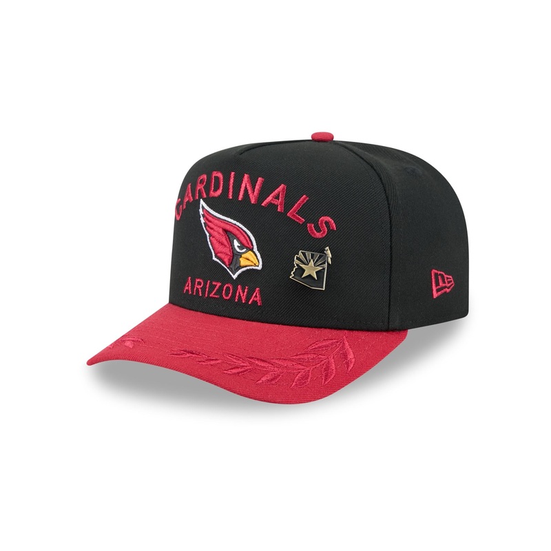 Arizona Cardinals 2025 Draft Black 59FIFTY A-Frame Fitted Hat 7