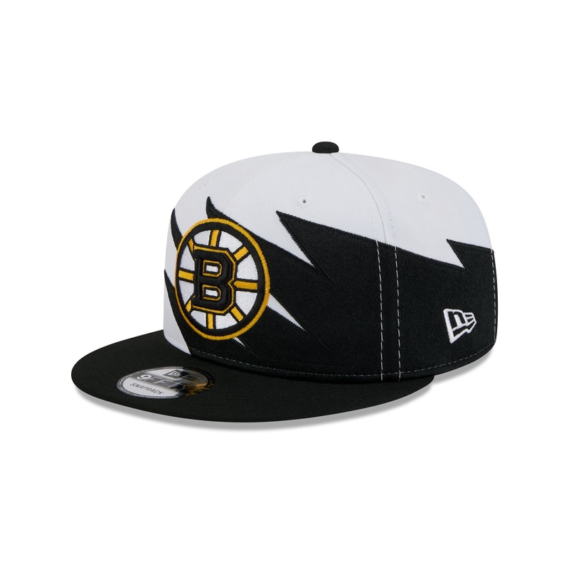 Boston Bruins Jagged 9FIFTY Snapback Hat One Size