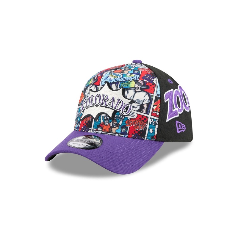 Colorado Rockies Diamond Hero Edition 9FORTY A-Frame Snapback Hat One Size