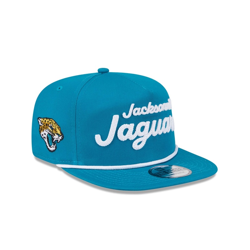 Jacksonville Jaguars Team Text Golfer Hat One Size