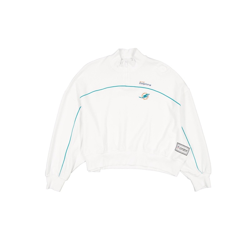 Miami Dolphins 2025 Functional Fandom Women’s Quarter Zip XS