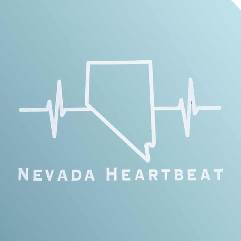 Nevada – Sticker – Vinyl – White