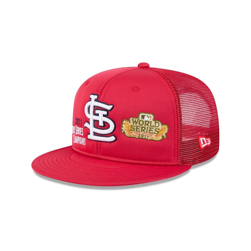 St. Louis Cardinals Championship Pack 9FIFTY Trucker Hat One Size